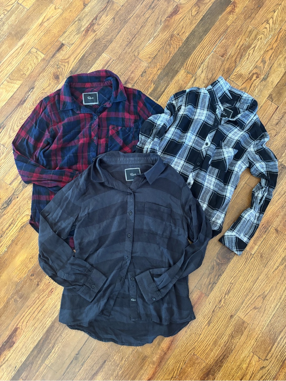 Rails Bundle of 3 Button Down Shirts